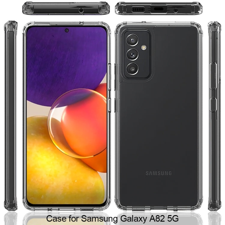 For Samsung Galaxy A82 5G Shockproof Scratchproof TPU + Acrylic Protective Case