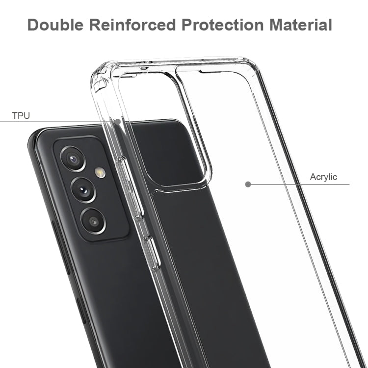 For Samsung Galaxy A82 5G Shockproof Scratchproof TPU + Acrylic Protective Case