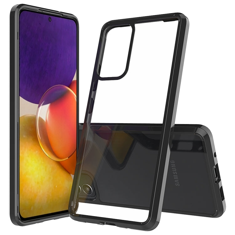 For Samsung Galaxy A82 5G Shockproof Scratchproof TPU + Acrylic Protective Case