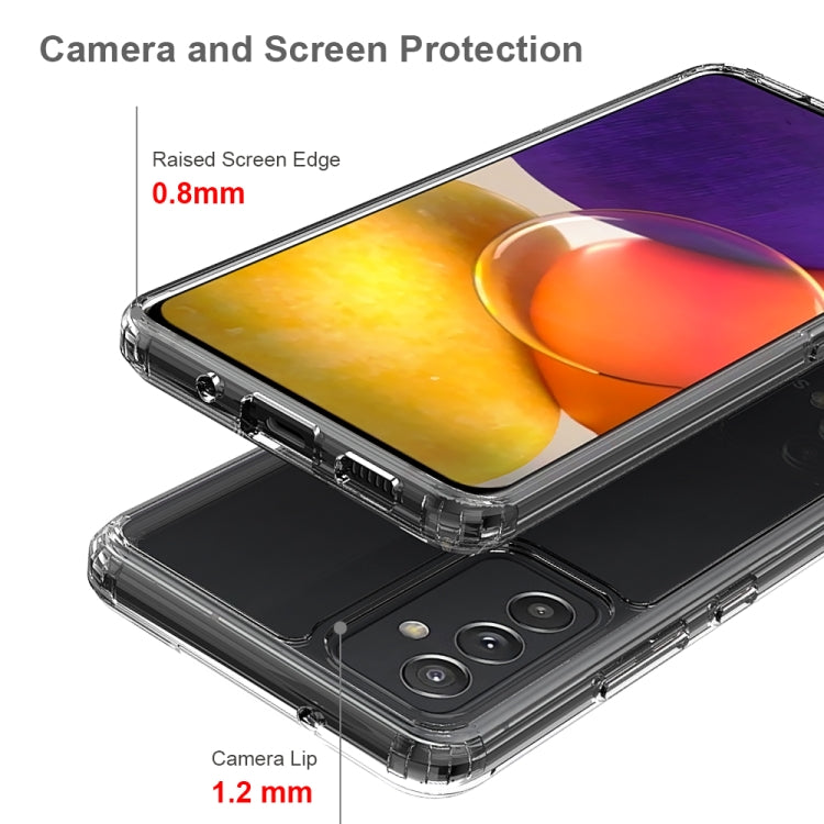 For Samsung Galaxy A82 5G Shockproof Scratchproof TPU + Acrylic Protective Case