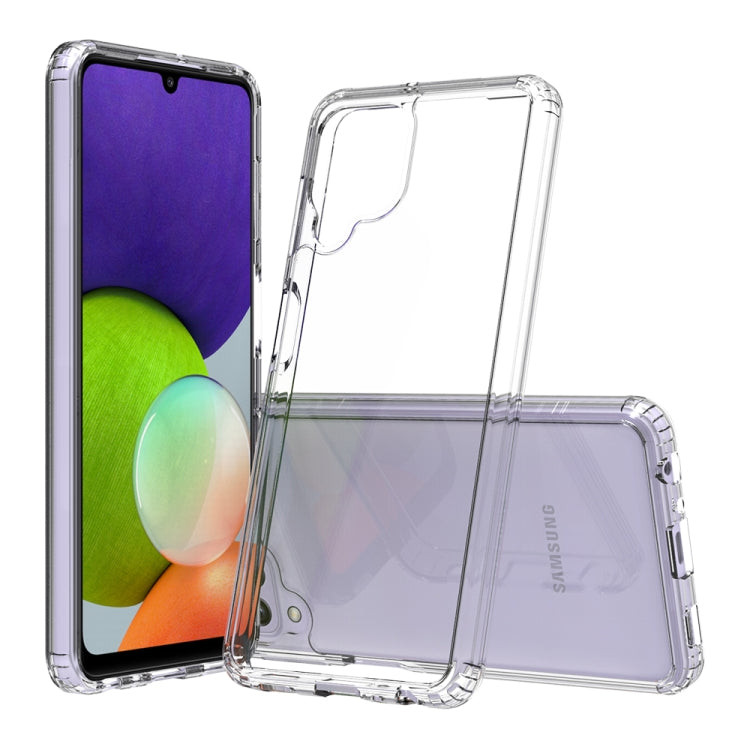 For Samsung Galaxy A22 4G Shockproof Scratchproof TPU + Acrylic Protective Case