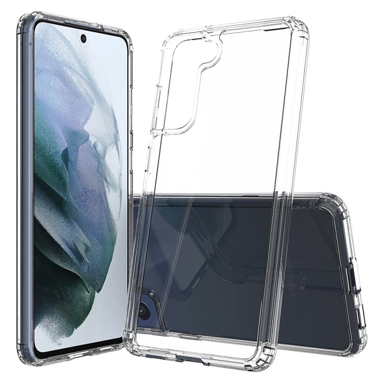 For Samsung Galaxy S21 FE 5G Shockproof Scratchproof TPU + Acrylic Protective Case