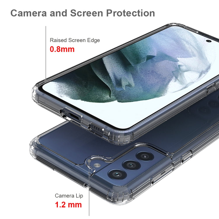 For Samsung Galaxy S21 FE 5G Shockproof Scratchproof TPU + Acrylic Protective Case