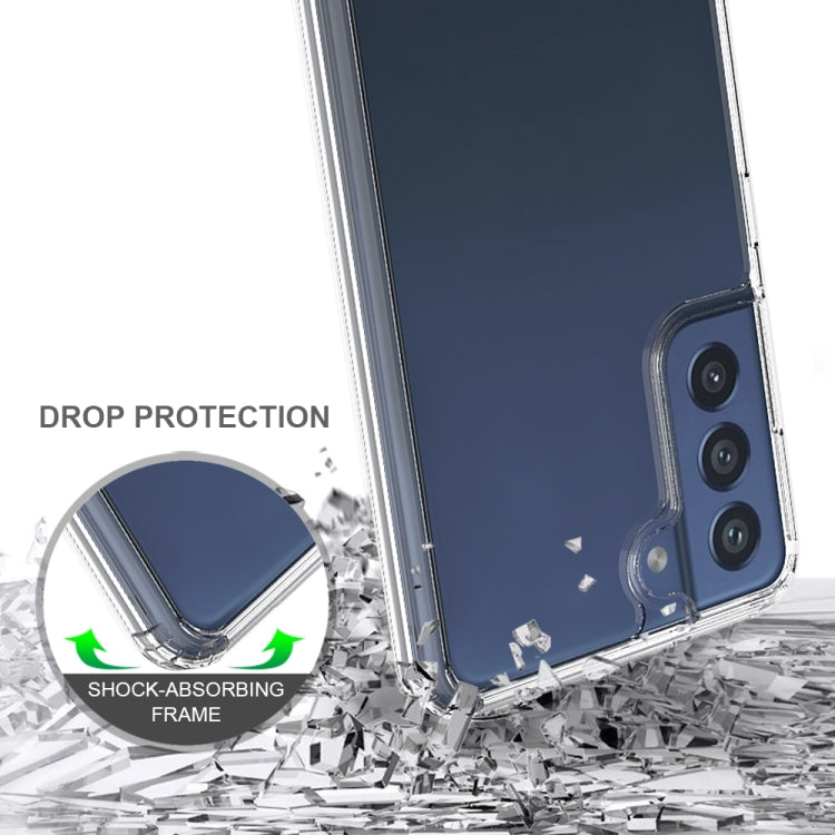 For Samsung Galaxy S21 FE 5G Shockproof Scratchproof TPU + Acrylic Protective Case