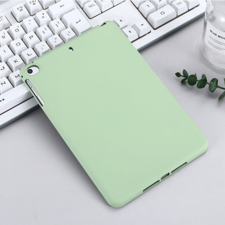Solid Color Liquid Silicone Dropproof Full Coverage Protective Case For iPad mini 5 / mini 4