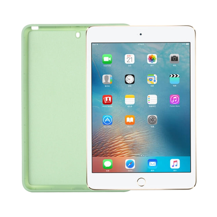 Solid Color Liquid Silicone Dropproof Full Coverage Protective Case For iPad mini 5 / mini 4