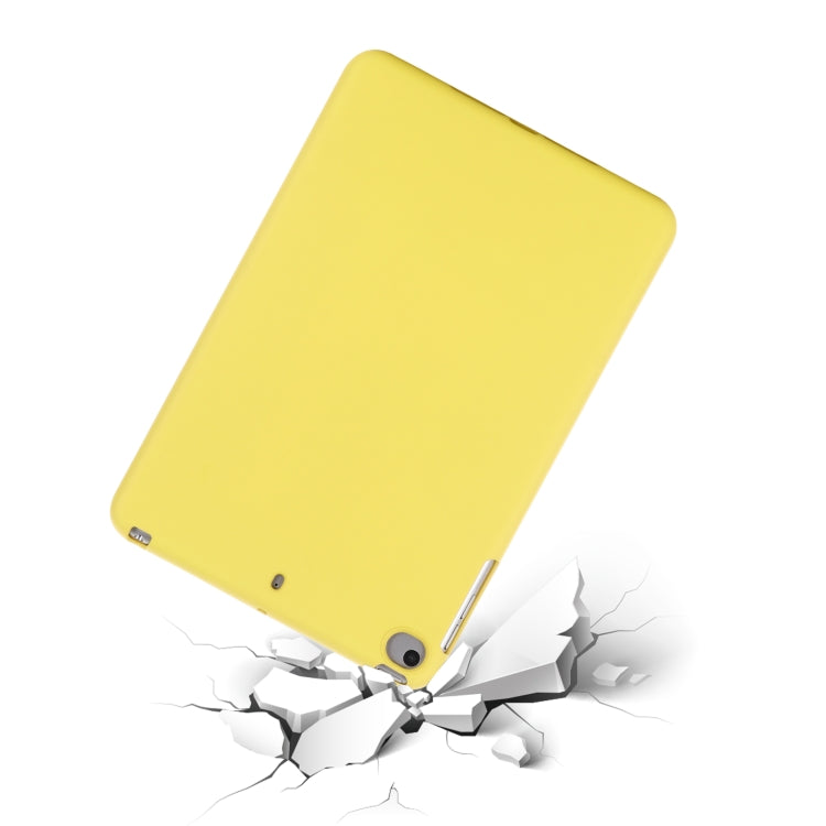 Solid Color Liquid Silicone Dropproof Full Coverage Protective Case For iPad mini 5 / mini 4