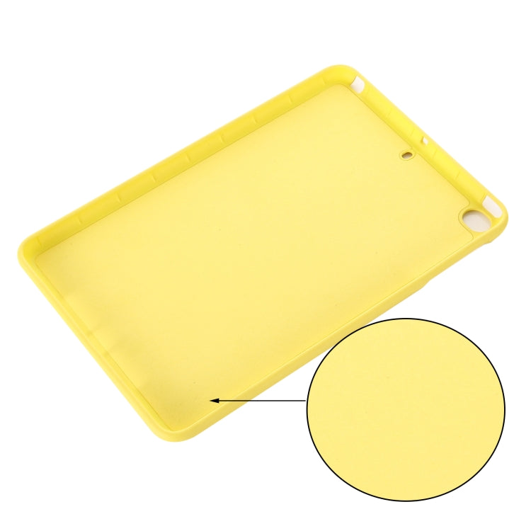 Solid Color Liquid Silicone Dropproof Full Coverage Protective Case For iPad mini 5 / mini 4