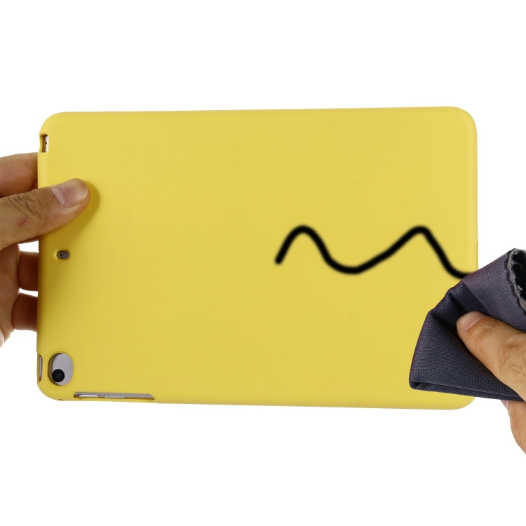 Solid Color Liquid Silicone Dropproof Full Coverage Protective Case For iPad mini 5 / mini 4