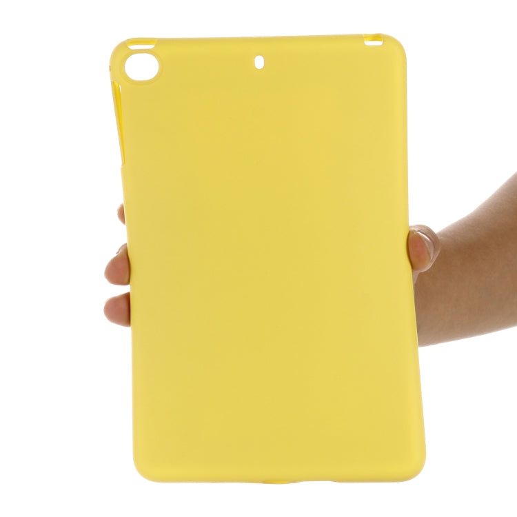 Solid Color Liquid Silicone Dropproof Full Coverage Protective Case For iPad mini 5 / mini 4