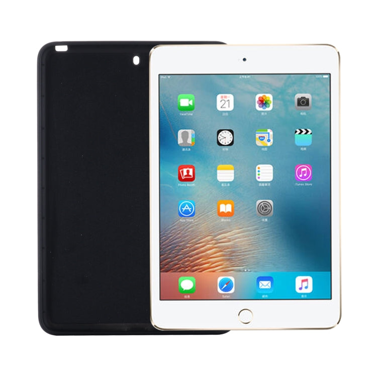Solid Color Liquid Silicone Dropproof Full Coverage Protective Case For iPad mini 5 / mini 4