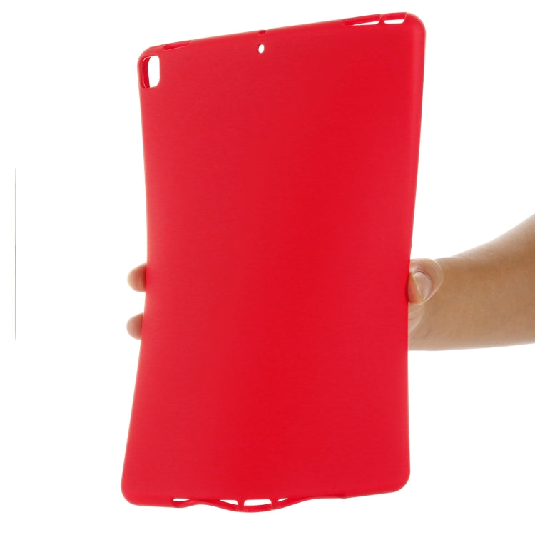 Solid Color Liquid Silicone Dropproof Full Coverage Protective Case For iPad 10.2 2019 / 10.2 2020 / 10.2 2021 / Pro 10.5 2017 / Air 10.5 2019