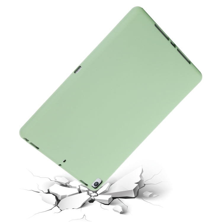 Solid Color Liquid Silicone Dropproof Full Coverage Protective Case For iPad 10.2 2019 / 10.2 2020 / 10.2 2021 / Pro 10.5 2017 / Air 10.5 2019