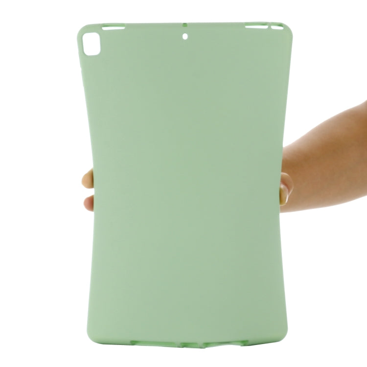 Solid Color Liquid Silicone Dropproof Full Coverage Protective Case For iPad 10.2 2019 / 10.2 2020 / 10.2 2021 / Pro 10.5 2017 / Air 10.5 2019