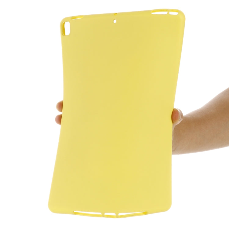 Solid Color Liquid Silicone Dropproof Full Coverage Protective Case For iPad 10.2 2019 / 10.2 2020 / 10.2 2021 / Pro 10.5 2017 / Air 10.5 2019