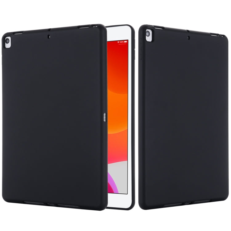 Solid Color Liquid Silicone Dropproof Full Coverage Protective Case For iPad 10.2 2019 / 10.2 2020 / 10.2 2021 / Pro 10.5 2017 / Air 10.5 2019