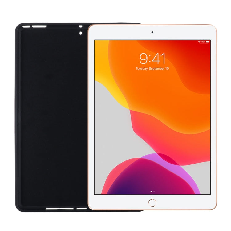 Solid Color Liquid Silicone Dropproof Full Coverage Protective Case For iPad 10.2 2019 / 10.2 2020 / 10.2 2021 / Pro 10.5 2017 / Air 10.5 2019