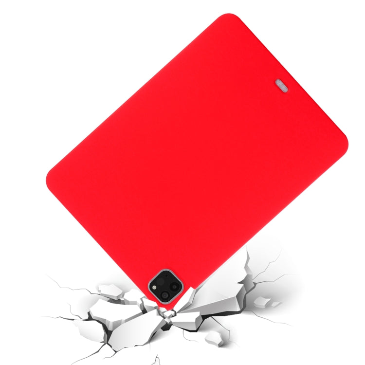 For iPad Pro 11 2018 / 2020 Solid Color Liquid Silicone Dropproof Full Coverage Protective Tablet Case