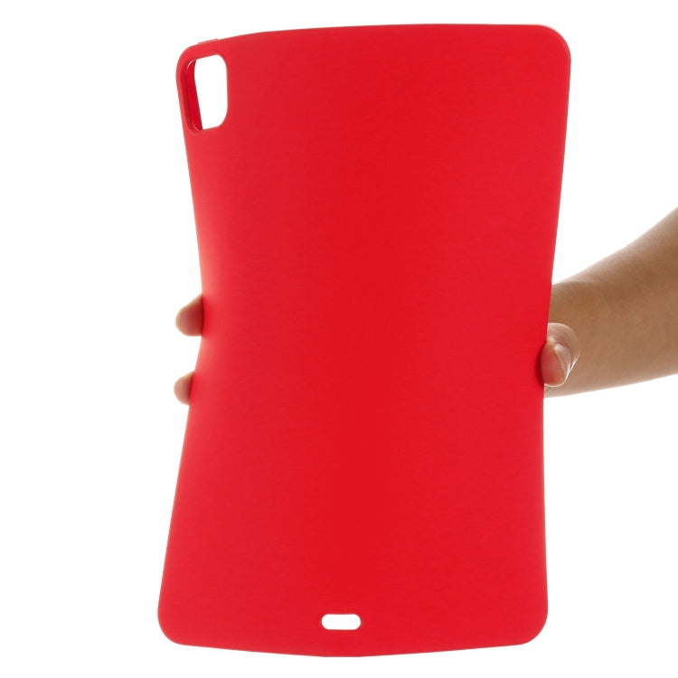 For iPad Pro 11 2018 / 2020 Solid Color Liquid Silicone Dropproof Full Coverage Protective Tablet Case