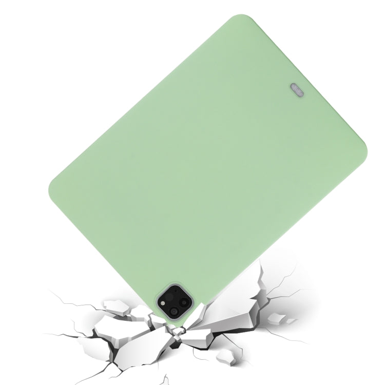 For iPad Pro 11 2018 / 2020 Solid Color Liquid Silicone Dropproof Full Coverage Protective Tablet Case