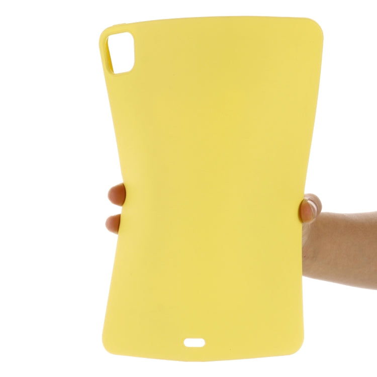For iPad Pro 11 2018 / 2020 Solid Color Liquid Silicone Dropproof Full Coverage Protective Tablet Case