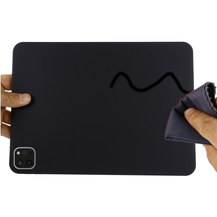 For iPad Pro 11 2018 / 2020 Solid Color Liquid Silicone Dropproof Full Coverage Protective Tablet Case