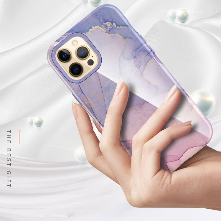 For iPhone 12 Pro Max Varnishing Water Stick TPU + Hard Plastic Shockproof Protective Case
