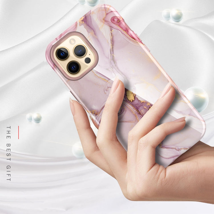 For iPhone 12 Pro Max Varnishing Water Stick TPU + Hard Plastic Shockproof Protective Case