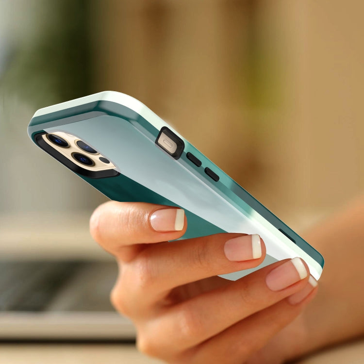 For iPhone 12 Pro Max Varnishing Water Stick TPU + Hard Plastic Shockproof Protective Case