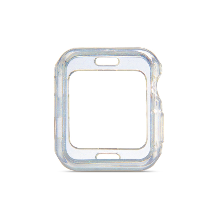 Glitter Powder TPU Protective Case For Apple Watch Series 6 & SE & 5 & 4 44mm