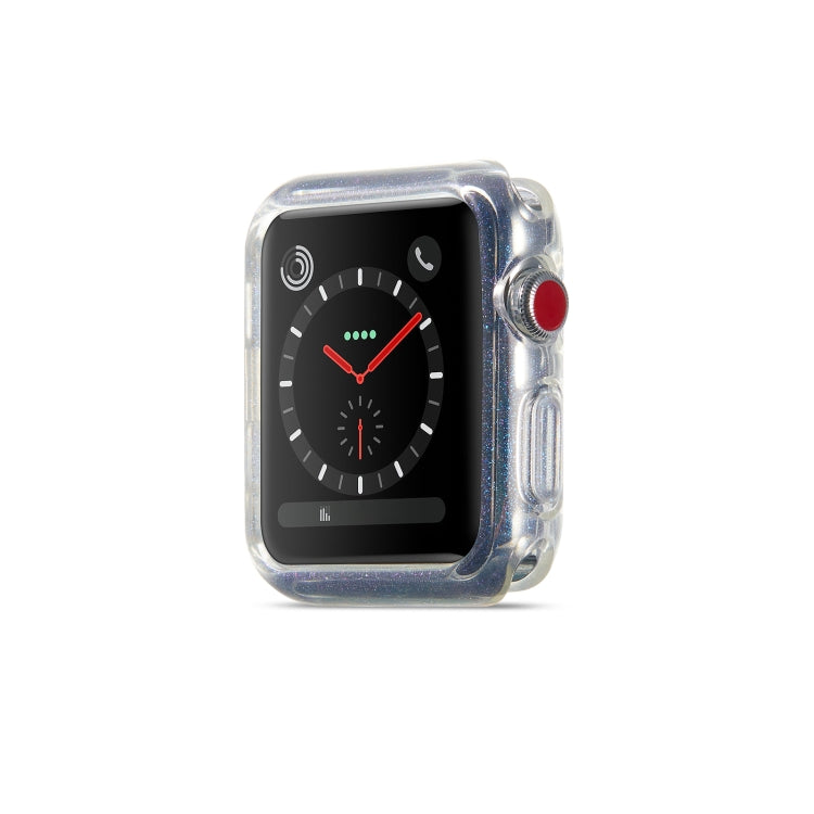 Glitter Powder TPU Protective Case For Apple Watch Series 6 & SE & 5 & 4 40mm