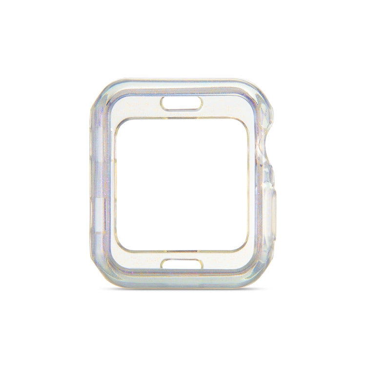Glitter Powder TPU Protective Case For Apple Watch Series 6 & SE & 5 & 4 40mm