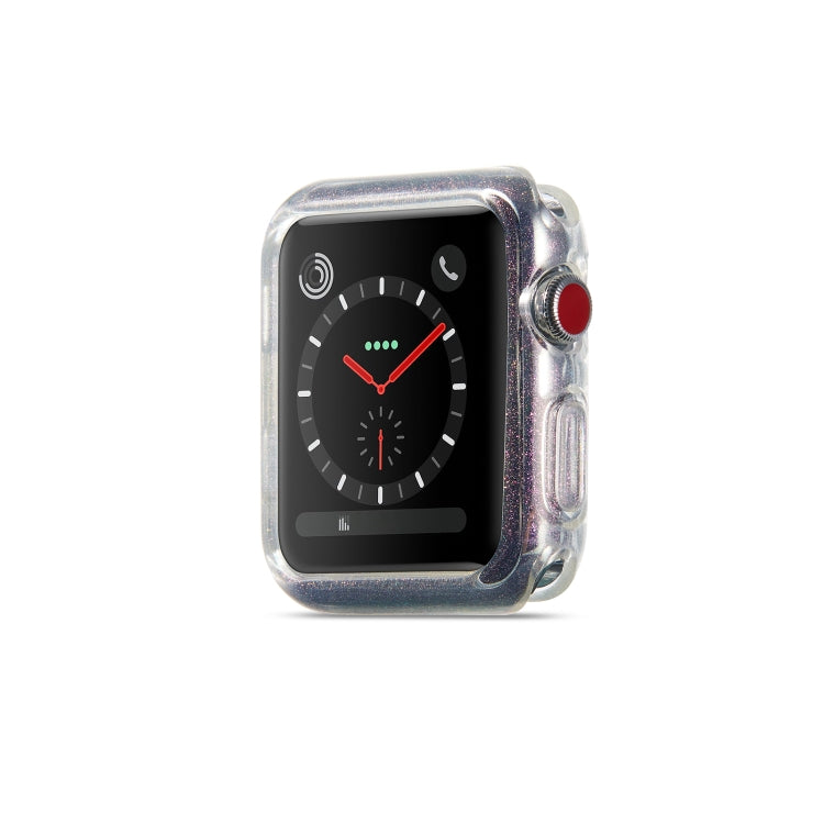 Glitter Powder TPU Protective Case For Apple Watch Series 6 & SE & 5 & 4 40mm