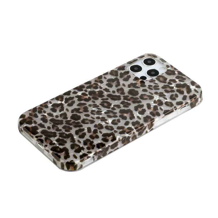 For iPhone 12 / 12 Pro Shell Texture Pattern Full-coverage TPU Shockproof Protective Case