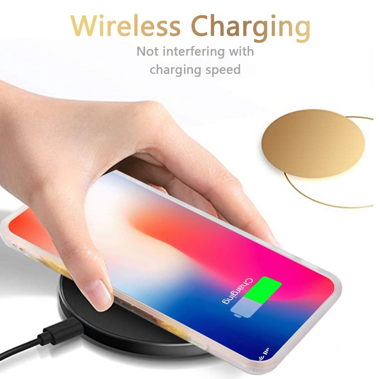 For iPhone 11 Pro Max Shell Texture Pattern Full-coverage TPU Shockproof Protective Case