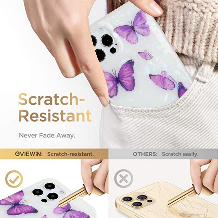 For iPhone 11 Pro Max Shell Texture Pattern Full-coverage TPU Shockproof Protective Case