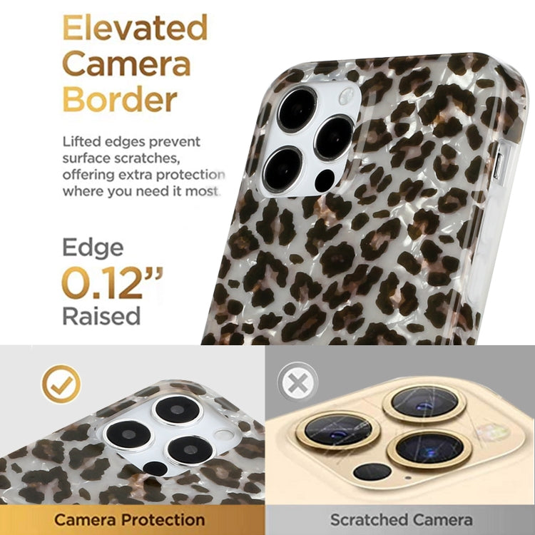 For iPhone 11 Pro Max Shell Texture Pattern Full-coverage TPU Shockproof Protective Case