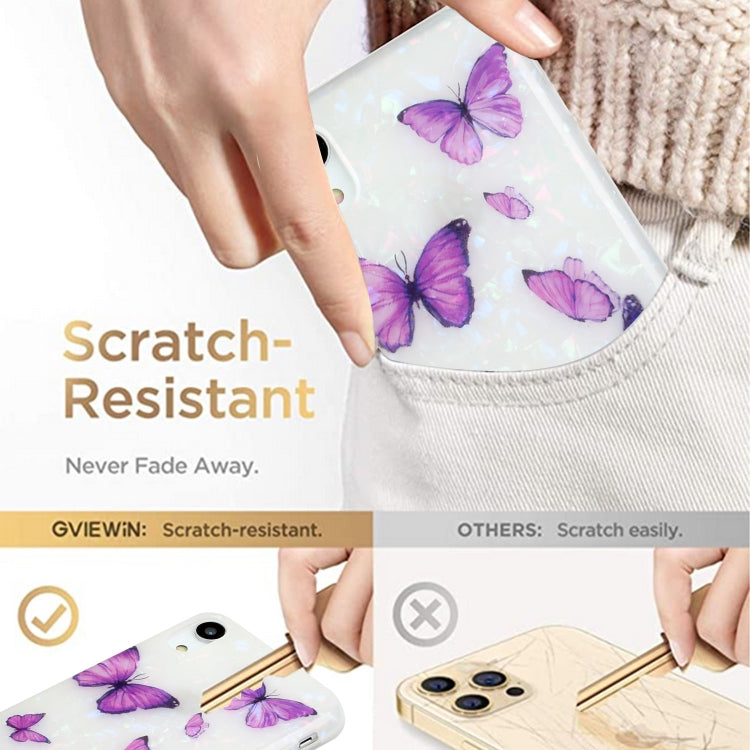For iPhone XR Shell Texture Pattern Full-coverage TPU Shockproof Protective Case