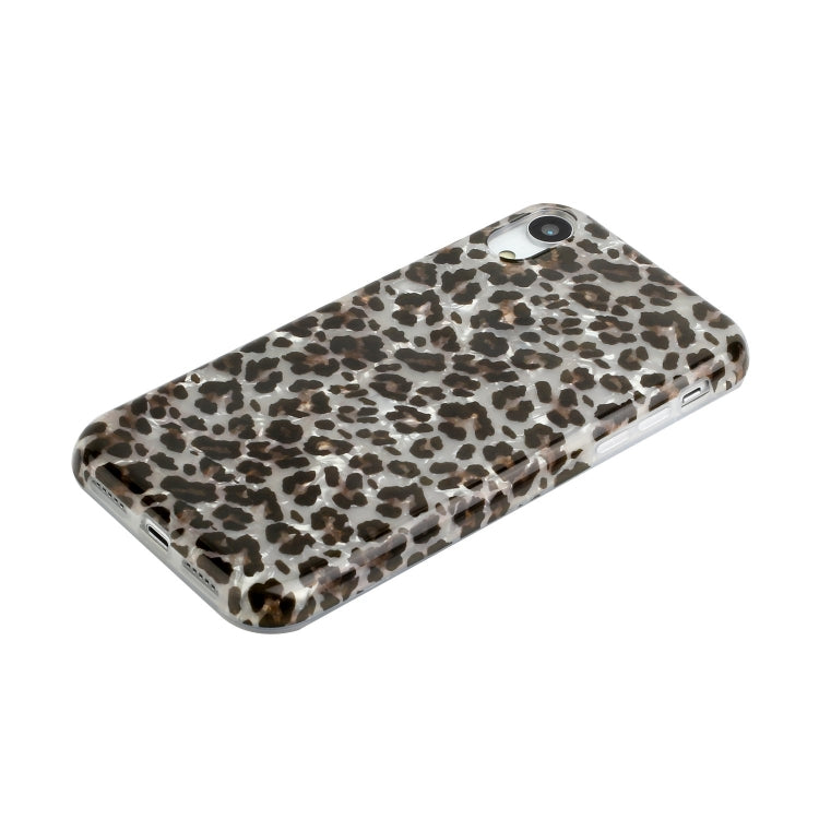 For iPhone XR Shell Texture Pattern Full-coverage TPU Shockproof Protective Case