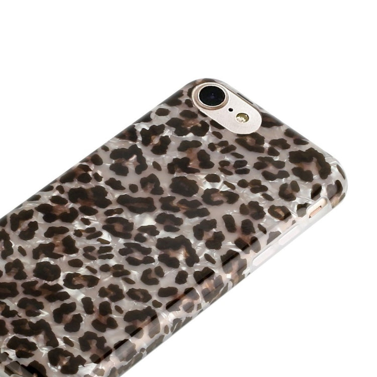 For iPhone SE 2022 / SE 2020 / 8 / 7 Shell Texture Pattern Full-coverage TPU Shockproof Protective Case