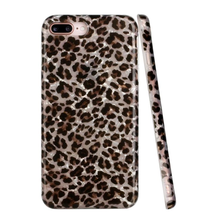 Shell Texture Pattern Full-coverage TPU Shockproof Protective Case For iPhone 7 Plus / 8 Plus