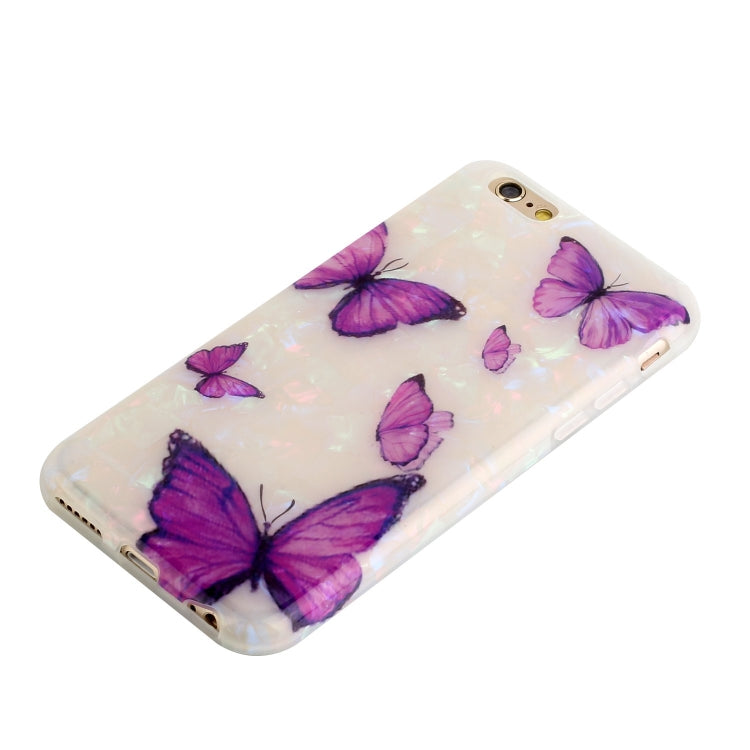 Shell Texture Pattern Full-coverage TPU Shockproof Protective Case For iPhone 6 & 6s