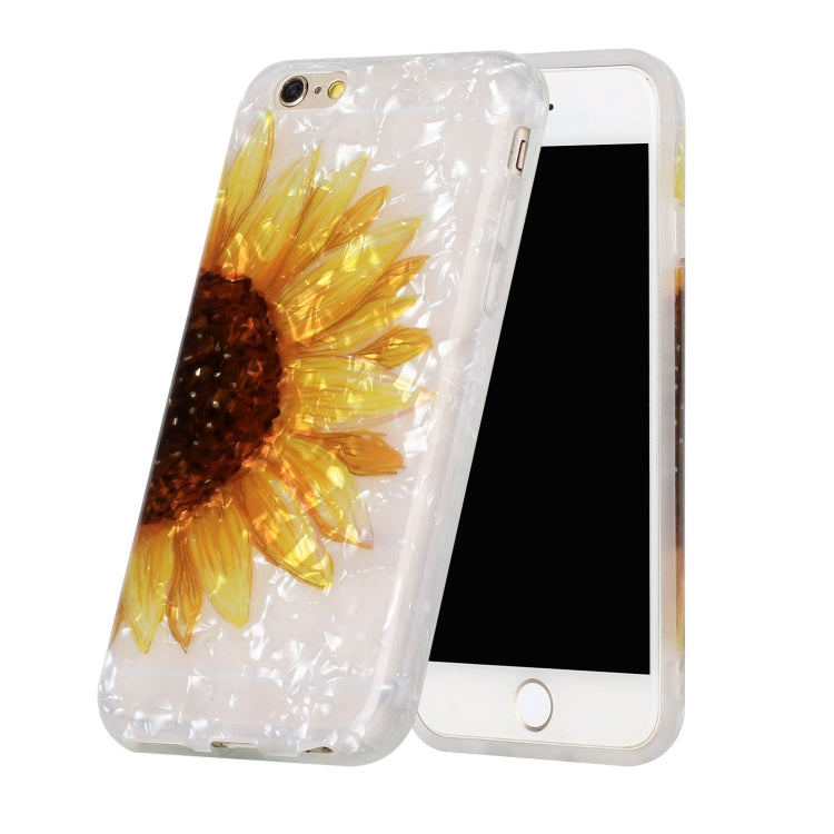 Shell Texture Pattern Full-coverage TPU Shockproof Protective Case For iPhone 6 Plus & 6s Plus