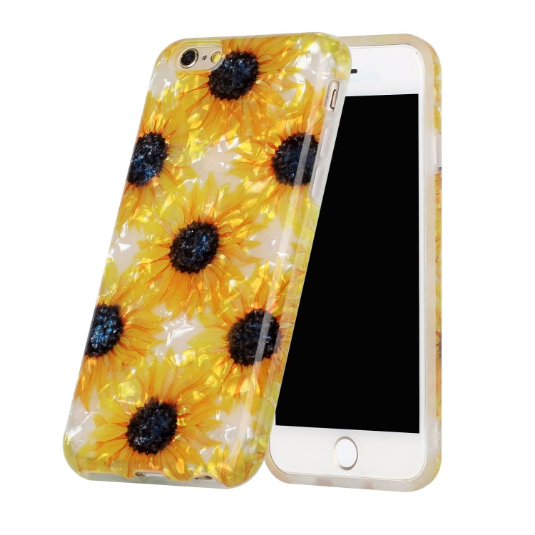 Shell Texture Pattern Full-coverage TPU Shockproof Protective Case For iPhone 6 Plus & 6s Plus
