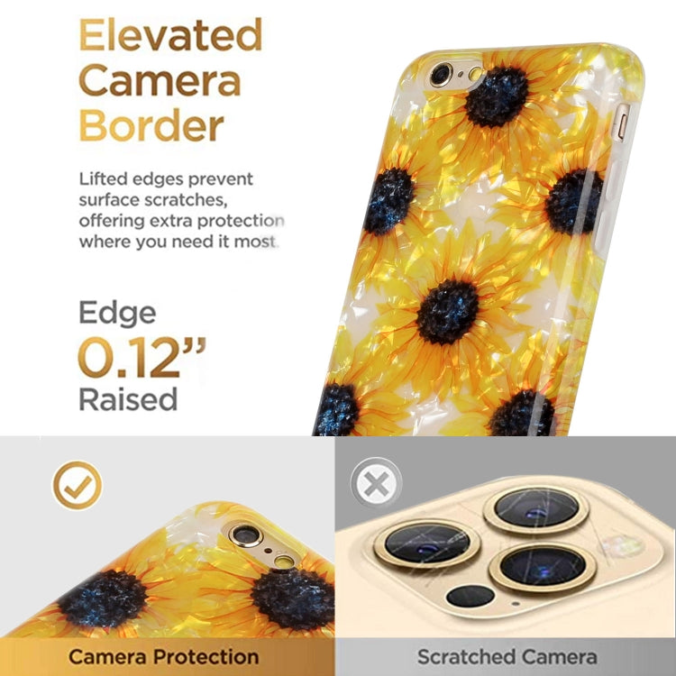 Shell Texture Pattern Full-coverage TPU Shockproof Protective Case For iPhone 6 Plus & 6s Plus