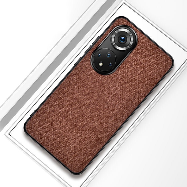 For Honor 50 Shockproof Cloth Texture PC + TPU Protective Case
