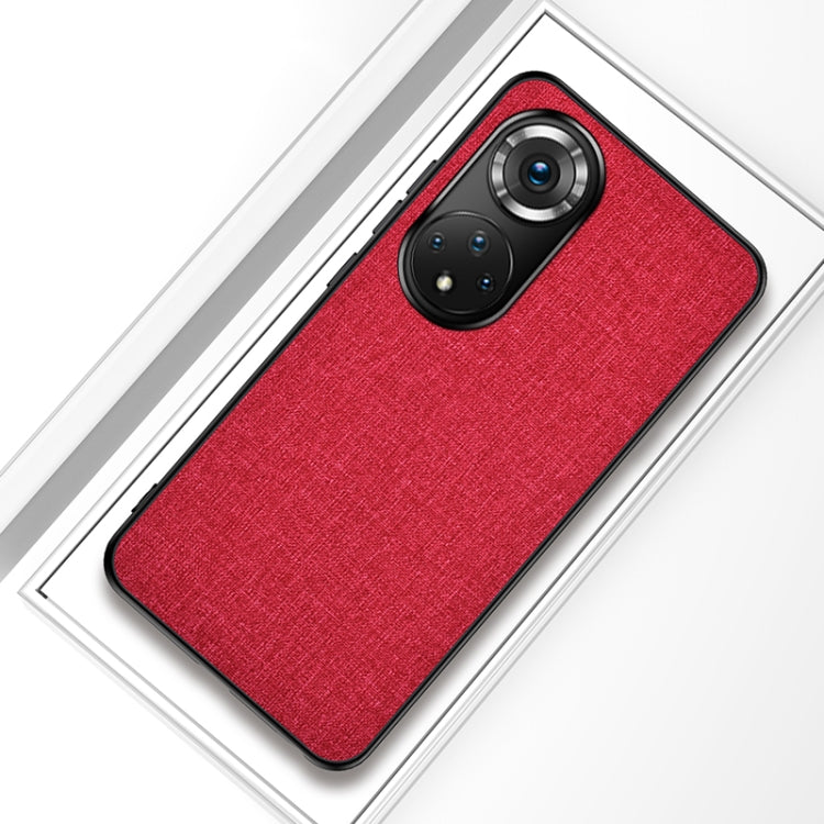 For Honor 50 Shockproof Cloth Texture PC + TPU Protective Case