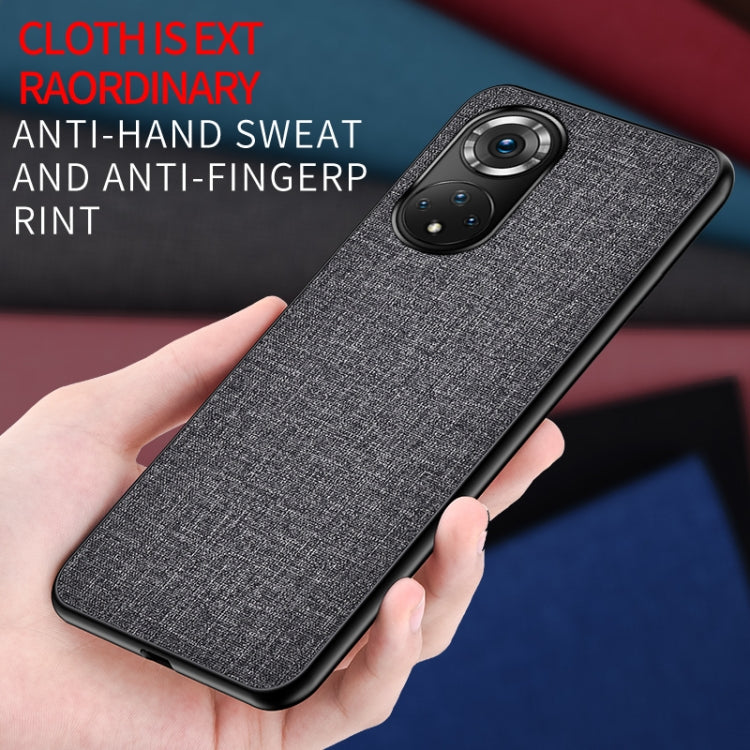 For Honor 50 Shockproof Cloth Texture PC + TPU Protective Case