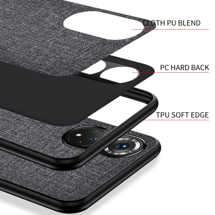 For Honor 50 Shockproof Cloth Texture PC + TPU Protective Case
