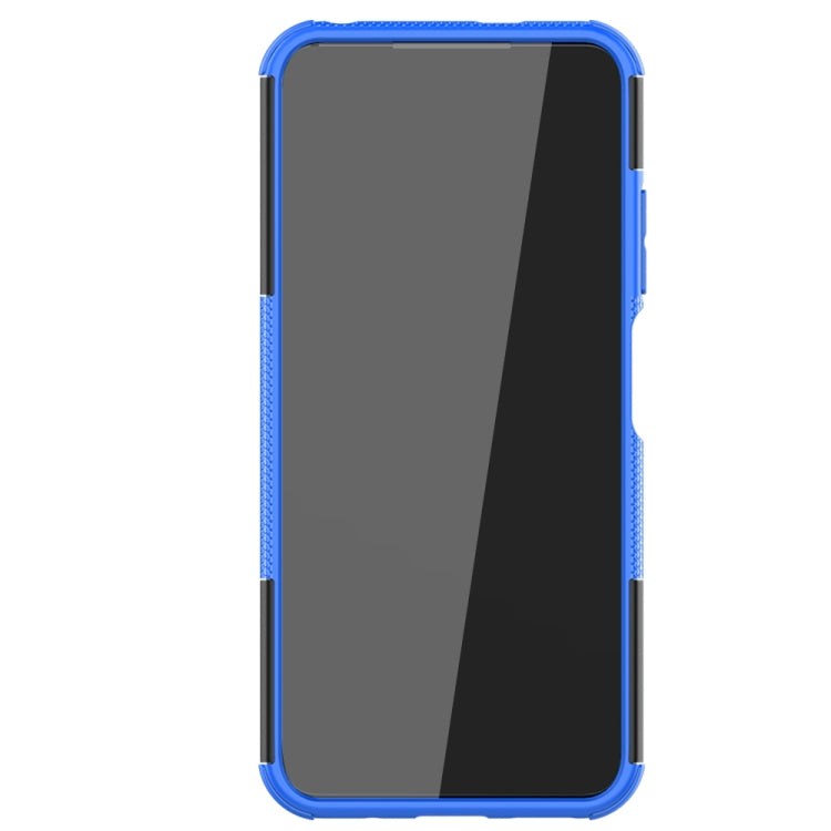 For Xiaomi Redmi Note 10 5G Tire Texture Shockproof TPU+PC Protective Case with Holder